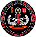 Crest for the Office of the EOD Commandant