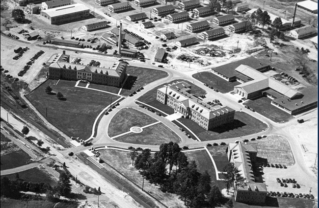 In 1940, The Ordnance School consolidated officer and enlisted training at the newly dedicated school buildings at Aberdeen Proving Ground. This became the center for Ordnance soldier training in WWII.