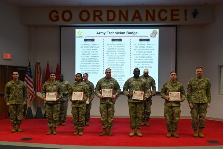 53 Noncommissioned Officers First to Receive Technicians Badge.