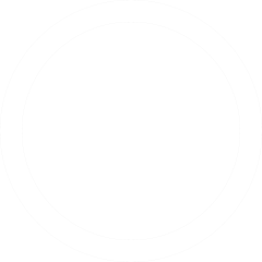 Circle with @ symbol in the middle for Email logo